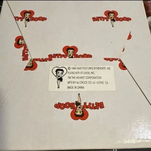 1998 Betty Boop Victorian Series Musical Figurine Vintage 1998 Limited Edition - Picture 10 of 12